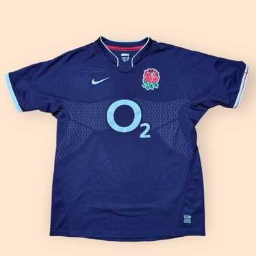 ウェア 90-00s NIKE TEAM England Rugby Jersey XL Vintage 90's Nike O2 England Rugby Jersey Polo Rugby Shirt