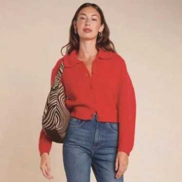 Rouje red cardigan - Gem