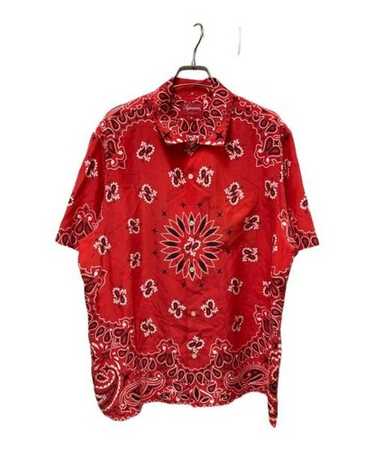 レア　Supreme Bandana Silk S/S Shirt L Supreme Bandana Silk S S Shirt (SS21) - $158