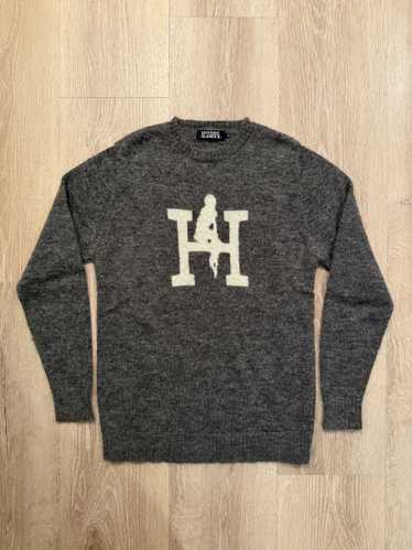 初期 90'S VINTAGE HYSTERIC GLAMOUR ニットTシャツ Vintage Hysteric Glamour 69 Long Sleeves Tshirt..streetwear