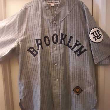 [ EBBETS FIELD ] ★Brooklyn Eagles 1935 Monogram Sweatshirt Hand Two Hand | (SOLD) Ebbets Field Flannels 1935 Brooklyn