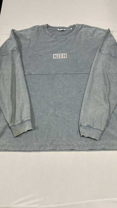 トップス Kith 21SS L/S Paneled Pullover Kith Panelled Nelson Collared Pullover in Asteroid Men's