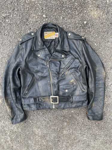 最終値下げ‼ 80s schott nyc usa製 38 ロング 当時物36 Schott Leather Jacket 36 - Etsy