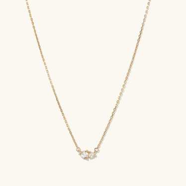 Mejuri diamond necklace - Gem