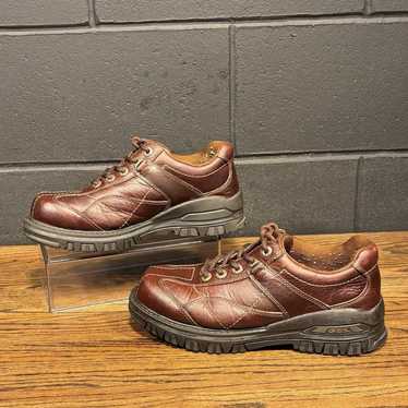 靴 90s-00s US Vintage Fade Leather Shoes 90s 00s vintage boots - Gem