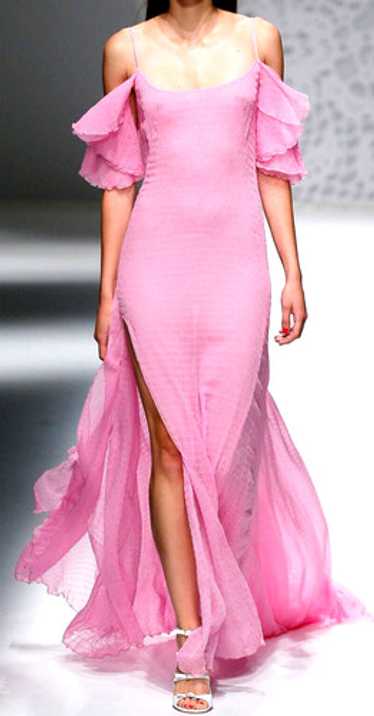 Blumarine pink silk dress - Gem