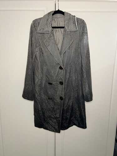 【John Galliano】L TOGGLE COAT JOHN GALLIANO 1989 Leaf button tailored mint green jacket