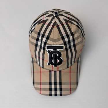 【BURBERRY】William TB Logo Ball Cap/追跡+関税+全国送料込み org.jpg