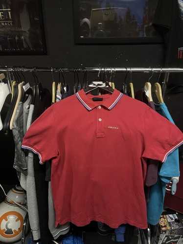 一点限り❣️PRADA モスグリーン ポロシャツ Mサイズ Prada black polo - Gem