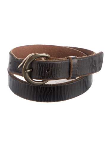 RRL New Burling 4cm Distressed Leather Belt for Men | MR PORTER