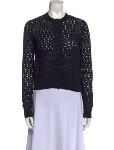Vintage Christian Dior Cardigan Size XL Orlon Acrylic Knit