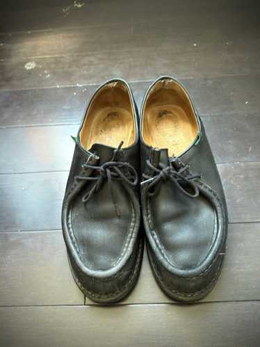 Paraboot MICHAEL 旧タグ Paraboot Michael Noir Deer Leather Derby Shoe – Drakes US