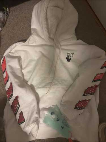 ♦Off-White♦バックデザインロゴフーディ 楽天市場】オフホワイト OFF-WHITE メンズ トップス パーカー
