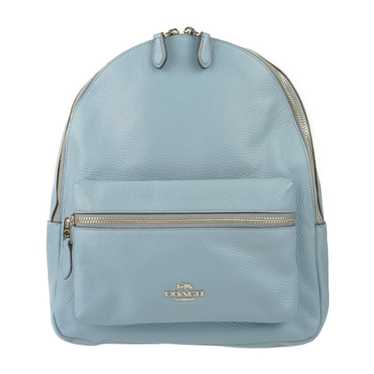 COACH ライトブルー リュック COACH - 新品 コーチ COACH リュックサック デニム バックパック