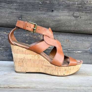 【大特価】Nine West Corke Platform Wedge Strappy サンダル Corke Platform Wedge Strappy Sandals – Nine West