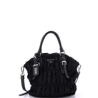 PRADA TESSUTO GAUFRE テスートゴーフル Prada Tessuto Leather Gaufre Bag