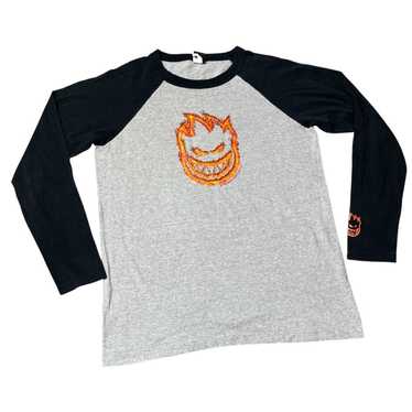 90s SPITFIRE WHEELS パーカー Vintage 初期 レア Vtg 90s Rare SPITFIRE WHEELS Punk Skate Hooded Sweatshirt