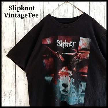 Vintage Slipknot Shirt Size X Large Vtg Faded Black Nu Metal