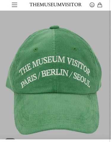 ★THE MUSEUM VISITOR★ PARTY LOGO MESH CAP BLUE 09691 The museum visitor ball - Gem