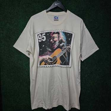 vintage 90s jerry garcia band t shirt - Gem