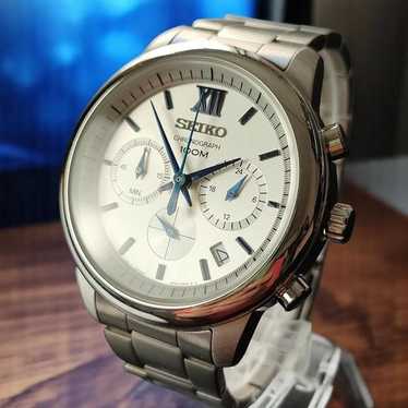 SEIKO 6T63-00G0 クロノグラフ 100m時計　腕時計 ネイビー 2025年最新】SEIKO 6T63-00G0の人気アイテム - メルカリ