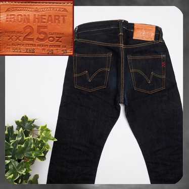 Iron Heart - IH-555-XHS - 25oz Indigo Selvedge Super Slim