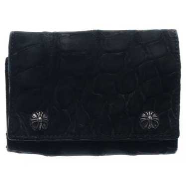 【正規品】Chrome Hearts 3FOLD CROSS WALLET Chrome Hearts Leather Cross Wallet - SHENGLI ROAD MARKET