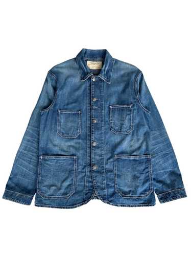 Rrl engineer jacket denim - Gem