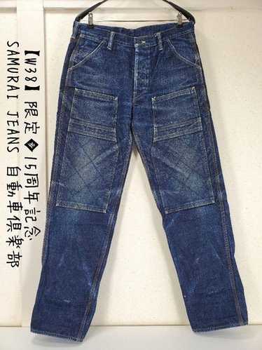 SAMURAI SJTK16 デニム タンカース 美中古 L サムライジーンズ SAMURAI SJTK16 デニム タンカース 美中古 L サムライジーンズ