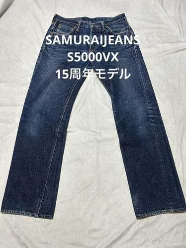 美品 SAMURAIJEANS S5000VX 濃紺 W36 Samurai Jeans S5000XX-2ND-20TH 2ND Non-Washed Limited