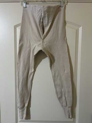レッグウェア 70s Dead Stock Army Long Johns S レッグウェア 70s Dead Stock Army Long Johns S Vintage Long