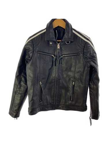 Used Freedom Men's Leather Jacket Large Black Biker Jacket