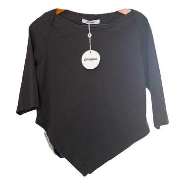 トップス gimaguas T-shirt wash black diego-SS-tshirt_black_silueta.