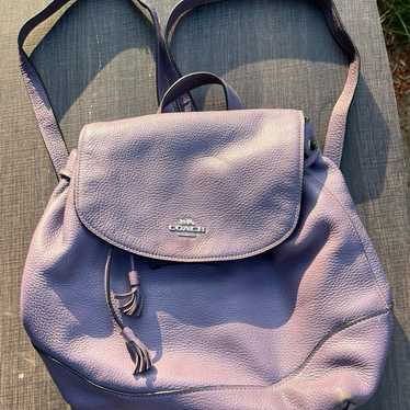 coach elle レザー リュック COACH コーチ バッグ リュック レザーバックパック アウトレット