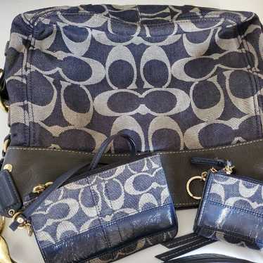 Vintage coach denim bag - Gem