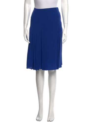 CELINE | TRIOMPHE PLEATED SILK SKIRT シルクスカート Céline pleated silk twill skirt - The AP Archive