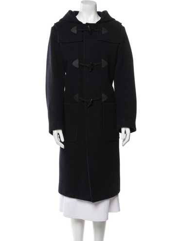 値下げ不可　23aw Prada doublewool duffle coat Prada double-breasted Wool Duffle Coat | Black | FARFETCH GR