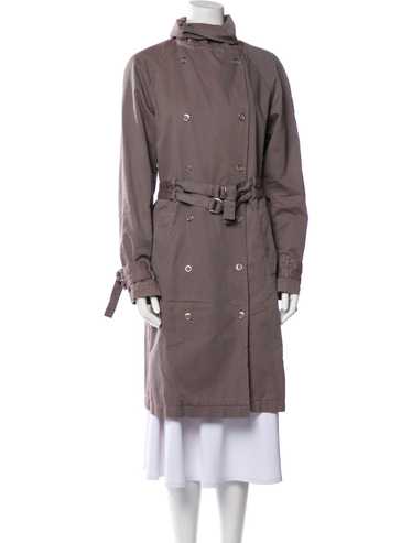 【関税＆送料込み】Mm6 Maison Margiela Trench Blue Raglan Denim Trench Coat by MM6 Maison Margiela on Sale