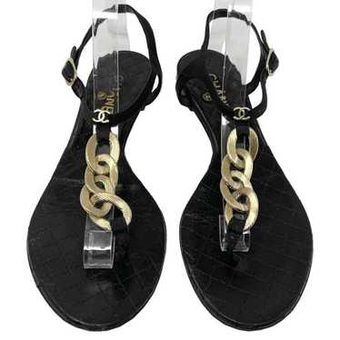 Chanel gold sandals - Gem