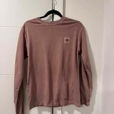 Stone Island Men's T-shirt - Brown/Pink - S – Ston