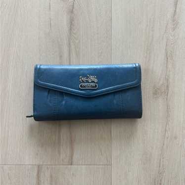 Coach vintage wallet blue - Gem