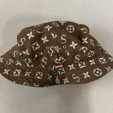 supreme シュプリーム　バケットハット　モノグラム　ルイヴィトン柄 希少 シュプリーム Supreme モノグラムハット ルイヴィトン柄