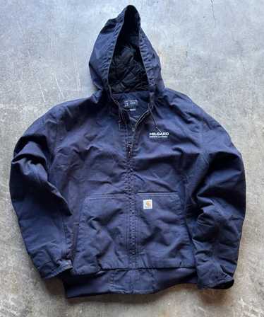 Carhartt 00'S CARHARTT ACTIVE JACKET J130 NAVY MEDIUM