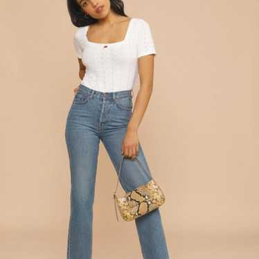 トップス Rouje paris tops Embroidered top with boat neck | Rouje