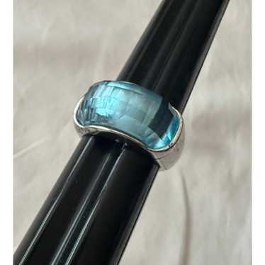 SWAROVSKI/スワロフスキーGLACIER/CRYSTAL RING/水色 Swarovski Ring | Blue Swarovski crystal ring | Aqua | Bidiliia