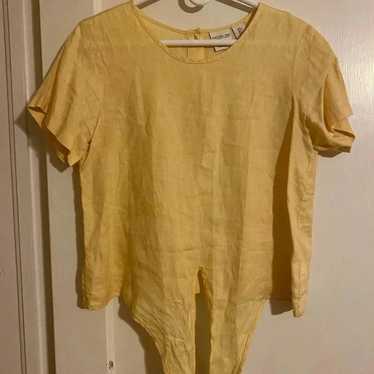 トップス ZOE tie tops gold Rachel zoe tie front - Gem