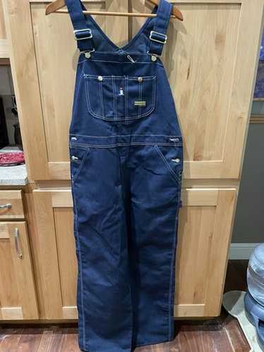 TOUGHSKINS - Union Madeコットンキャンバスオーバーオール TOUGHSKINS - Union Made】ヴィンテージ コットンキャンバス