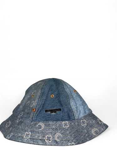 帽子 Marine serre MOON LEATHER BUCKET HAT Marine serre MOON LEATHER BUCKET HAT
