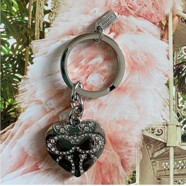 Coach heart bag charm - Gem