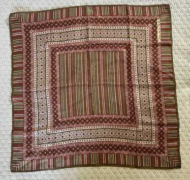 80s silk scarf oscar de la renta - Gem